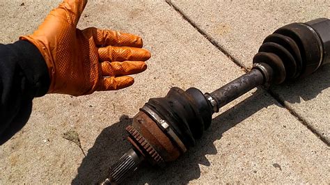 The CV Boot is a ribbed, rubber flexible boot that keeps water and dirt out of the joint and the special grease inside the joint. . What happens if your cv axle breaks while driving